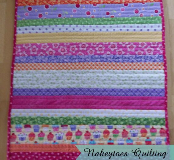 Easy 18″ American Girl Doll Quilt